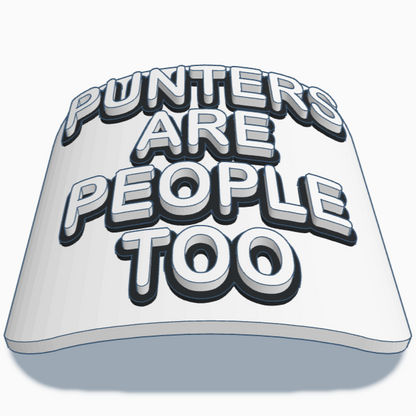 "Punters are People Too"